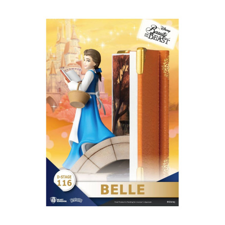 Beast Kingdom Disney Die Schöne & das Biest Diorama BELLE - D-Stage Story Book Series