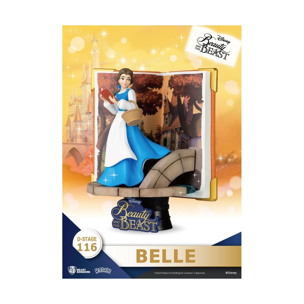 Beast Kingdom Disney Die Schöne & das Biest Diorama BELLE - D-Stage Story Book Series