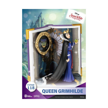 Beast Kingdom Disney Schneewittchen Diorama QUEEN GRIMHILDE - D-Stage Story Book Series