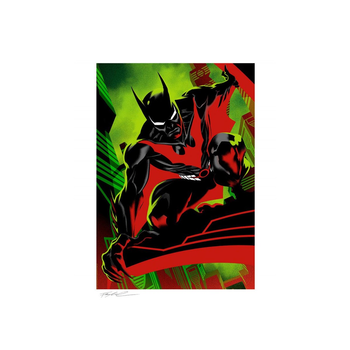 Sideshow DC Comics Print - Art Print Batman Beyond 46 x 61 cm - ungerahmt