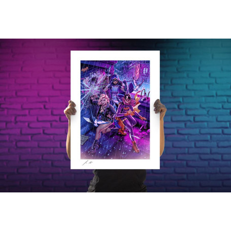 Sideshow DC Comics Druck - Art Print Birds of Prey by John Keaveney 46 x 61 cm - ungerahmt