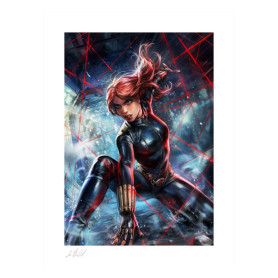 Sideshow Marvel Druck - Art Print Black Widow - 46 x 61 cm - ungerahmt