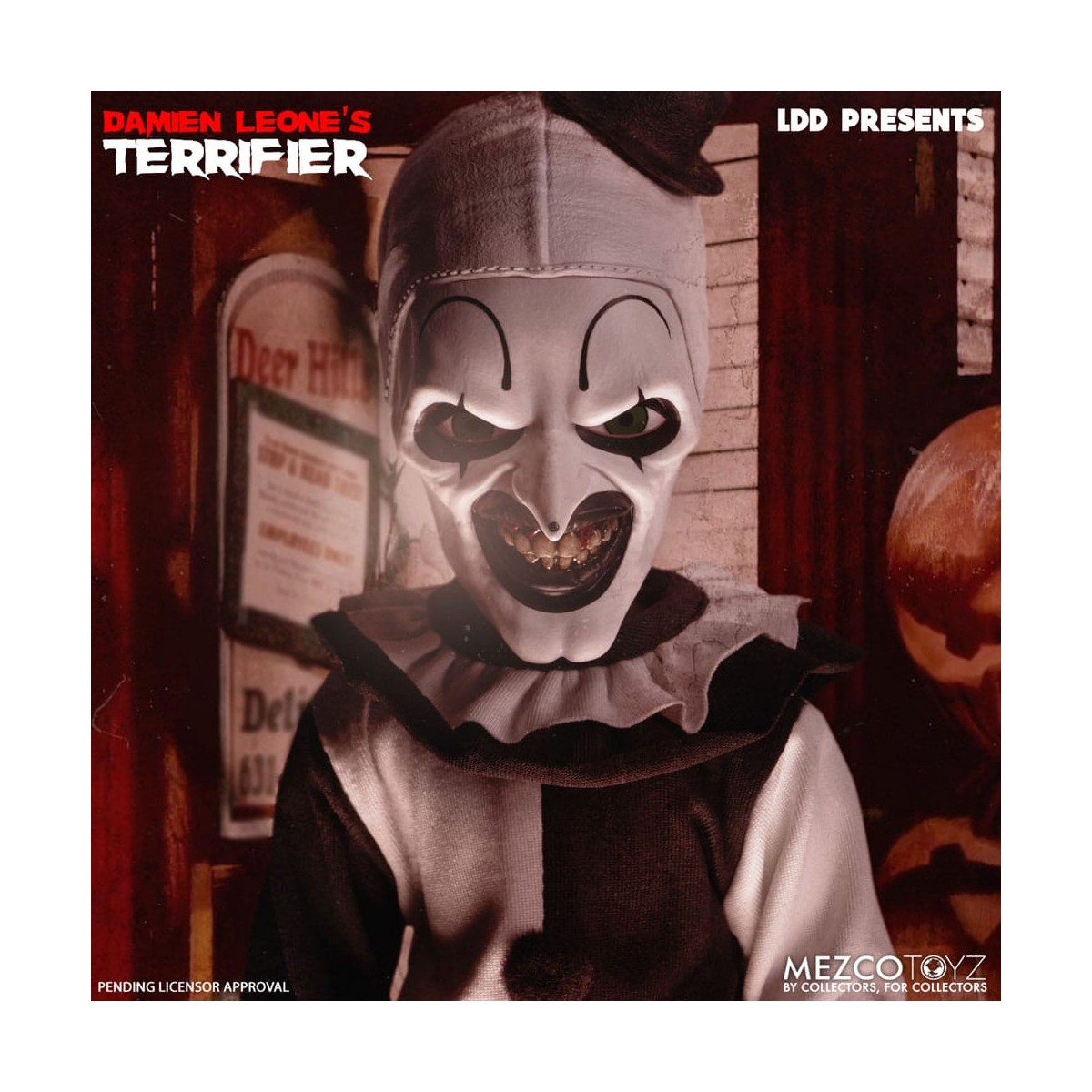 Mezco Living Dead Dolls - Art the Clown - Terrifier