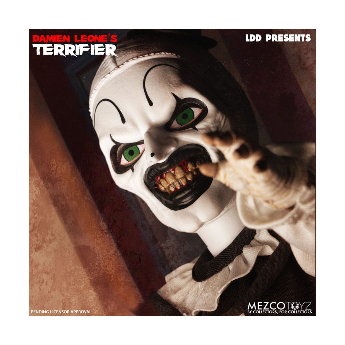 Mezco Living Dead Dolls - Art the Clown - Terrifier