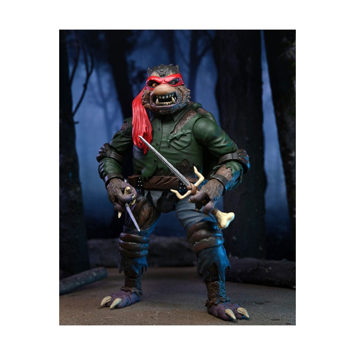 NECA - Ultimate Raphael as The Wolfman - Universal Monsters x TMNT