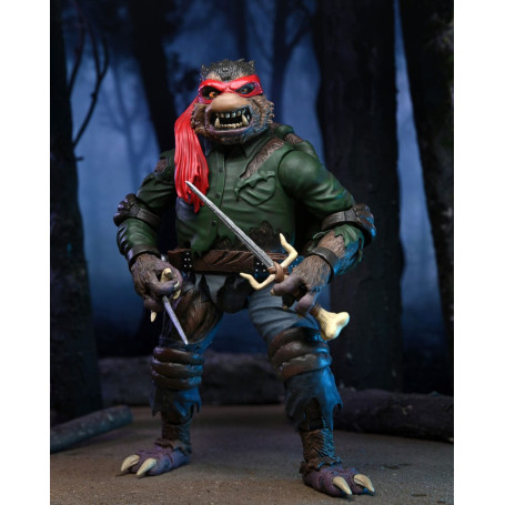 NECA - Ultimate Raphael as The Wolfman - Universal Monsters x TMNT