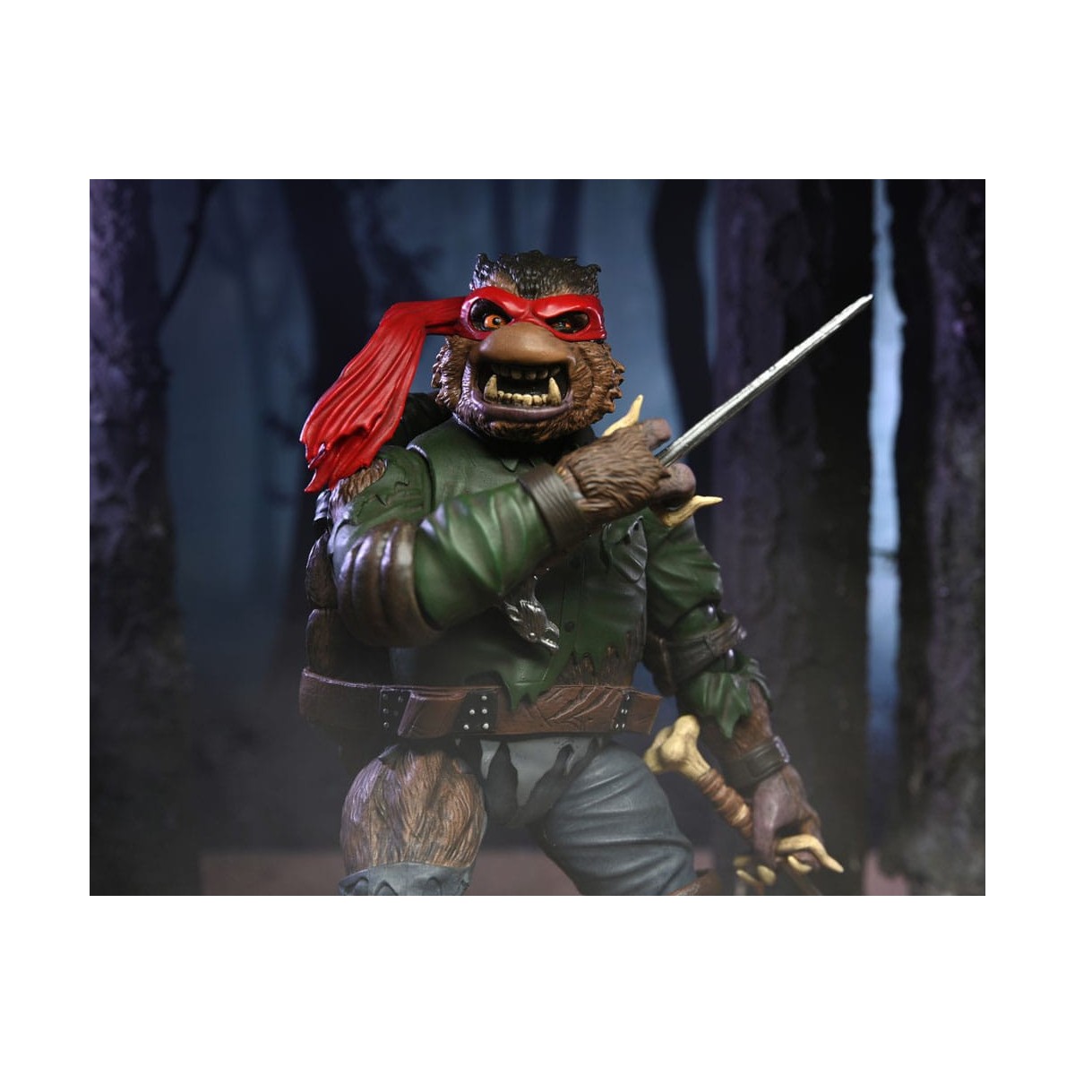 NECA - Ultimate Raphael as The Wolfman - Universal Monsters x TMNT
