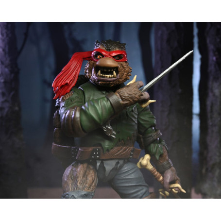 NECA - Ultimate Raphael as The Wolfman - Universal Monsters x TMNT