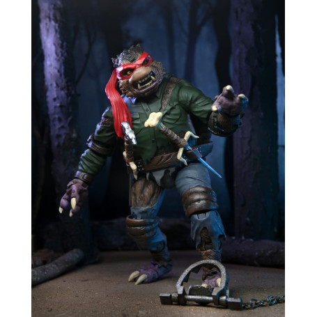 NECA - Ultimate Raphael as The Wolfman - Universal Monsters x TMNT