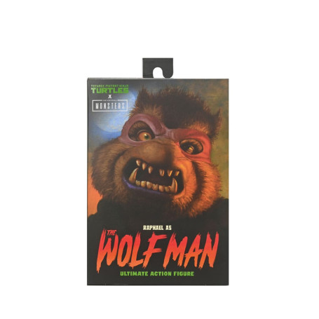 NECA - Ultimate Raphael as The Wolfman - Universal Monsters x TMNT