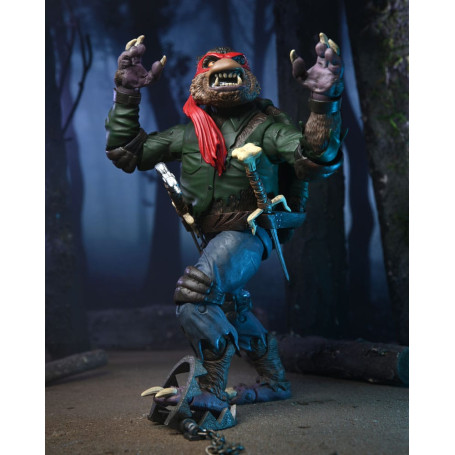 NECA - Ultimate Raphael as The Wolfman - Universal Monsters x TMNT