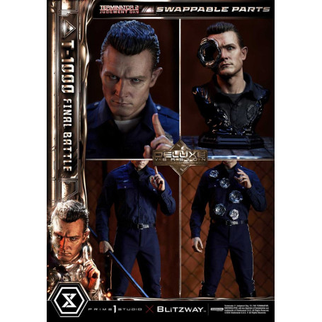 Prime 1 - Terminator 2 Judgment Day T-1000 Final Battle Deluxe Bonus Version - Museum Masterline Series 1/3