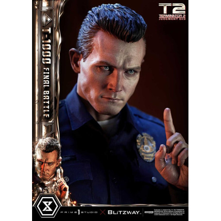 Prime 1 - Terminator 2 Judgment Day T-1000 Final Battle Deluxe Bonus Version - Museum Masterline Series 1/3