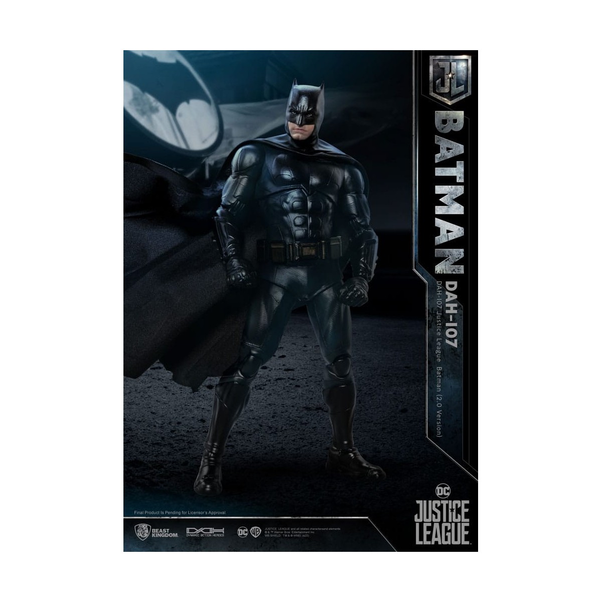 Beast Kingdom - Batman Justice League - Figur 1/9 Dynamic Action Heroes