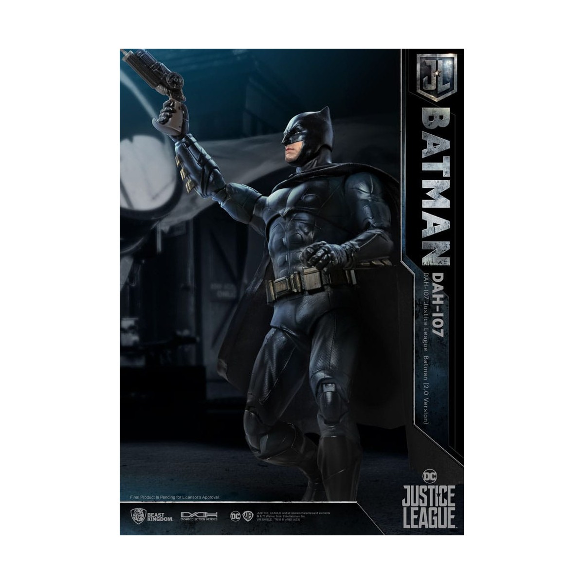 Beast Kingdom - Batman Justice League - Figur 1/9 Dynamic Action Heroes