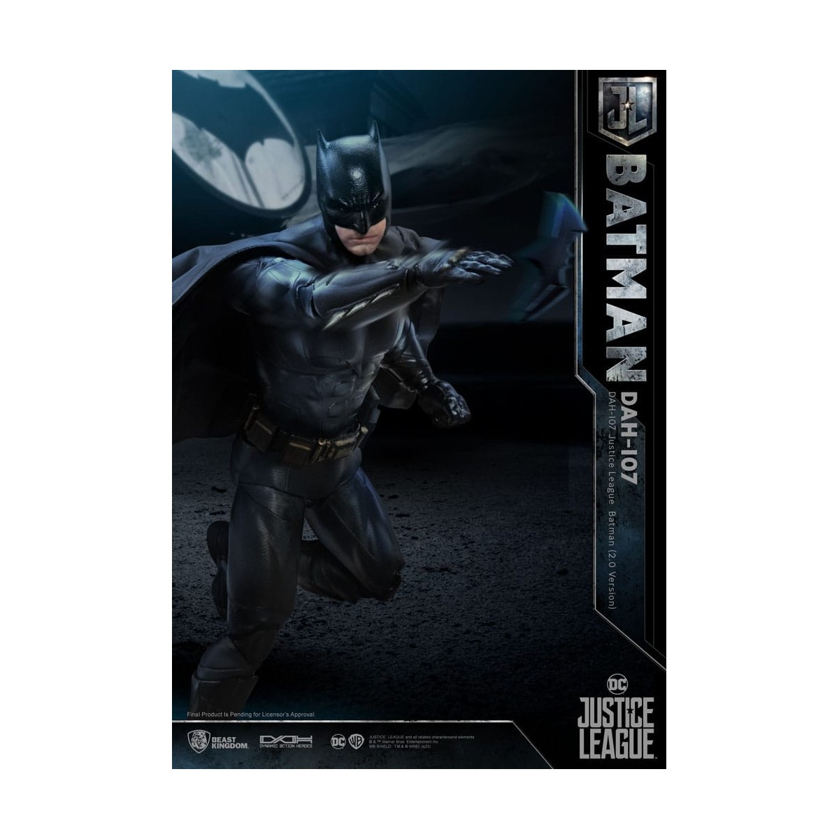 Beast Kingdom - Batman Justice League - Figur 1/9 Dynamic Action Heroes