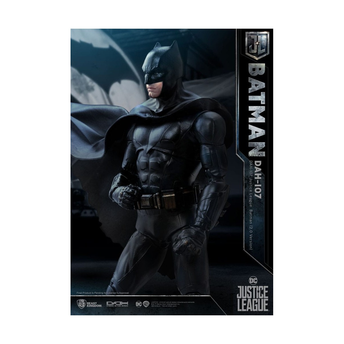 Beast Kingdom - Batman Justice League - Figur 1/9 Dynamic Action Heroes