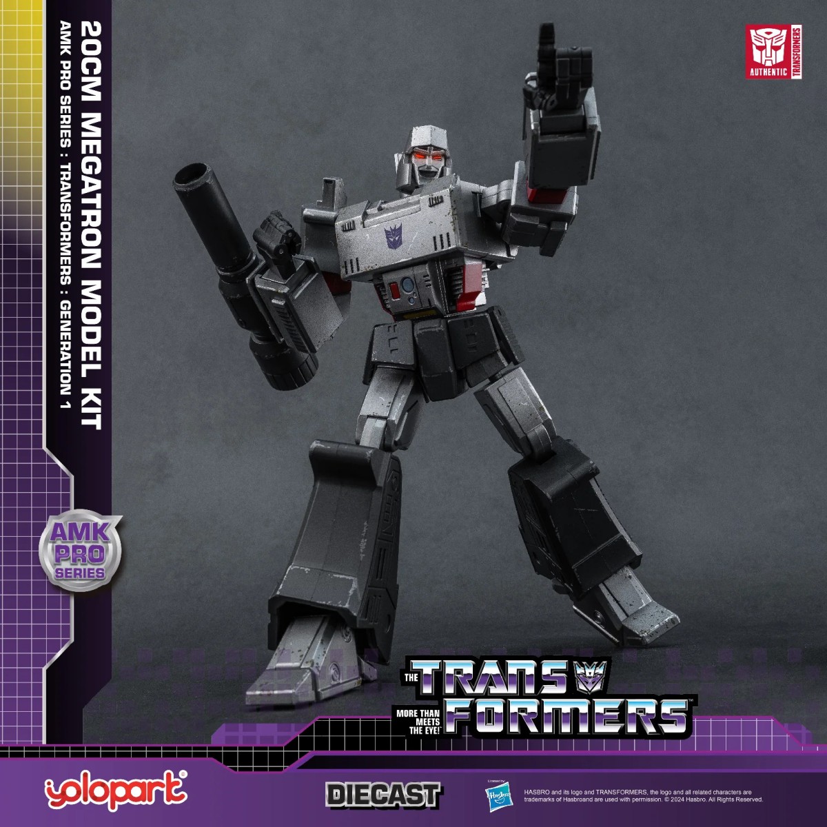 Yolopark - Transformers MEGATRON - Generation One AMK PRO Series Model Kit