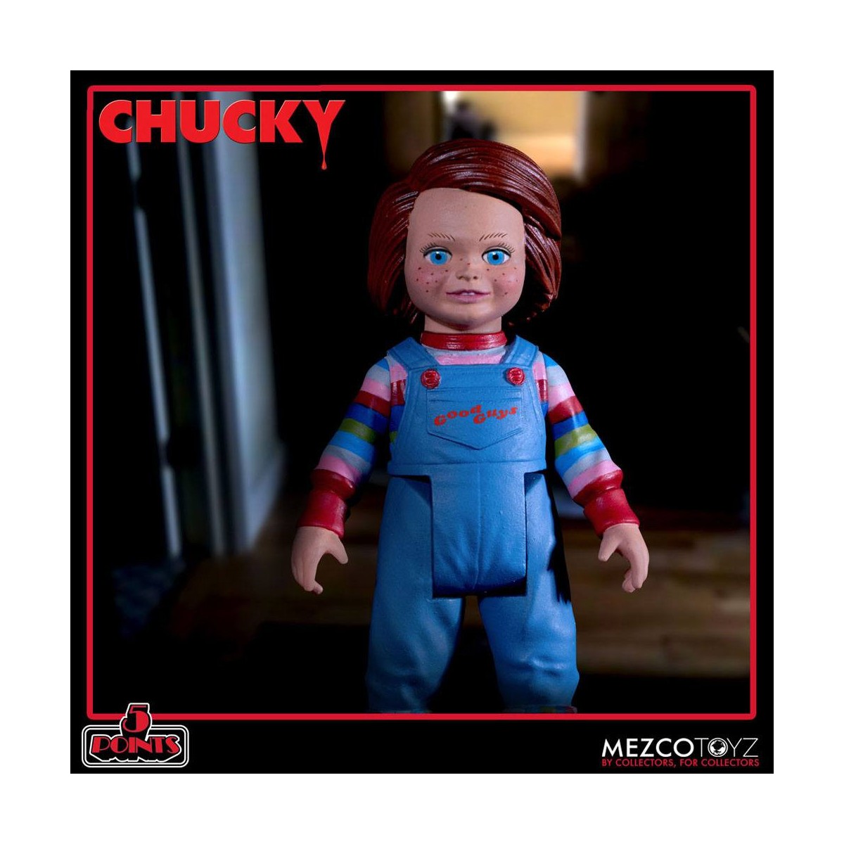 Mezco 5 Points - Chucky Deluxe Figurenset - Child's Play