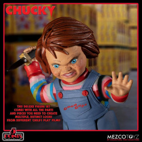 Mezco 5 Points - Chucky Deluxe Figurenset - Child's Play