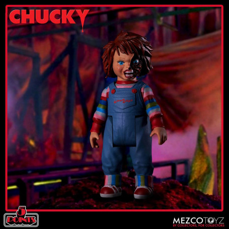 Mezco 5 Points - Chucky Deluxe Figurenset - Child's Play