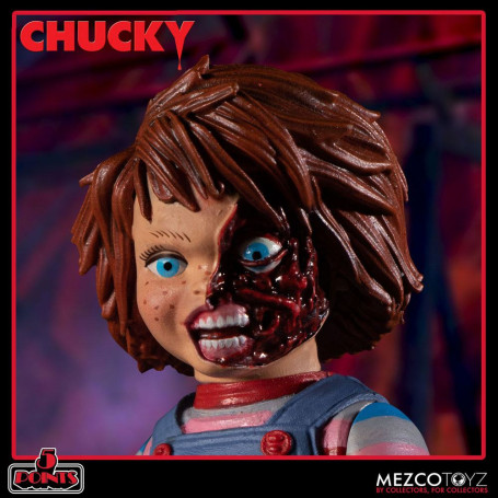 Mezco 5 Points - Chucky Deluxe Figurenset - Child's Play