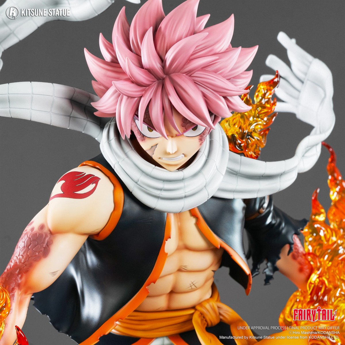 Kitsune - NATSU 1/4 Statue - Fairy Tail