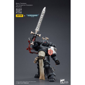 JoyToy Space Marines - Black Templar - The Emperors Champion Rolantus 1/18 - Warhammer 40K