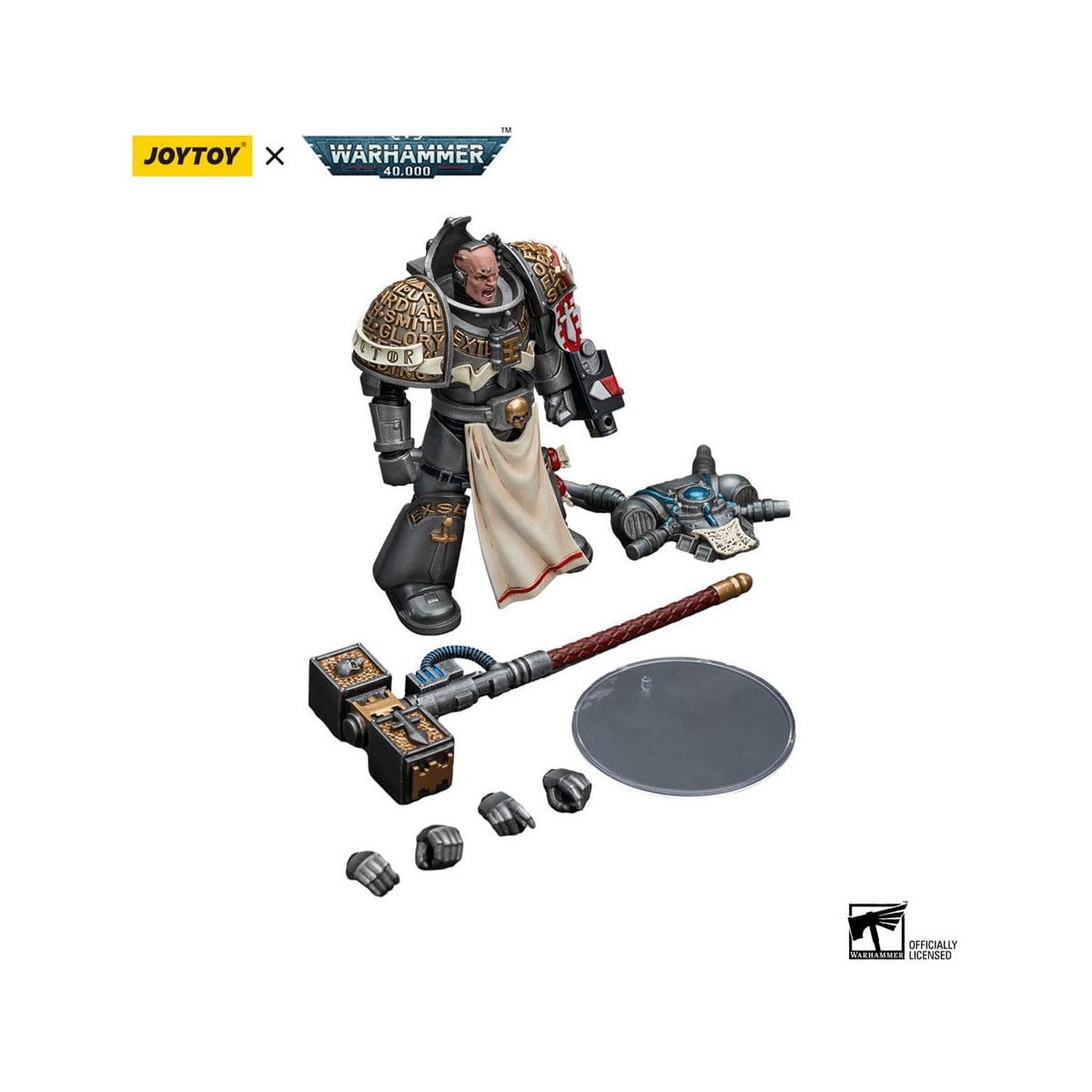 JoyToy Space Marines - Grey Knights - Interceptor Squad Justicar 1/18 - Warhammer 40K