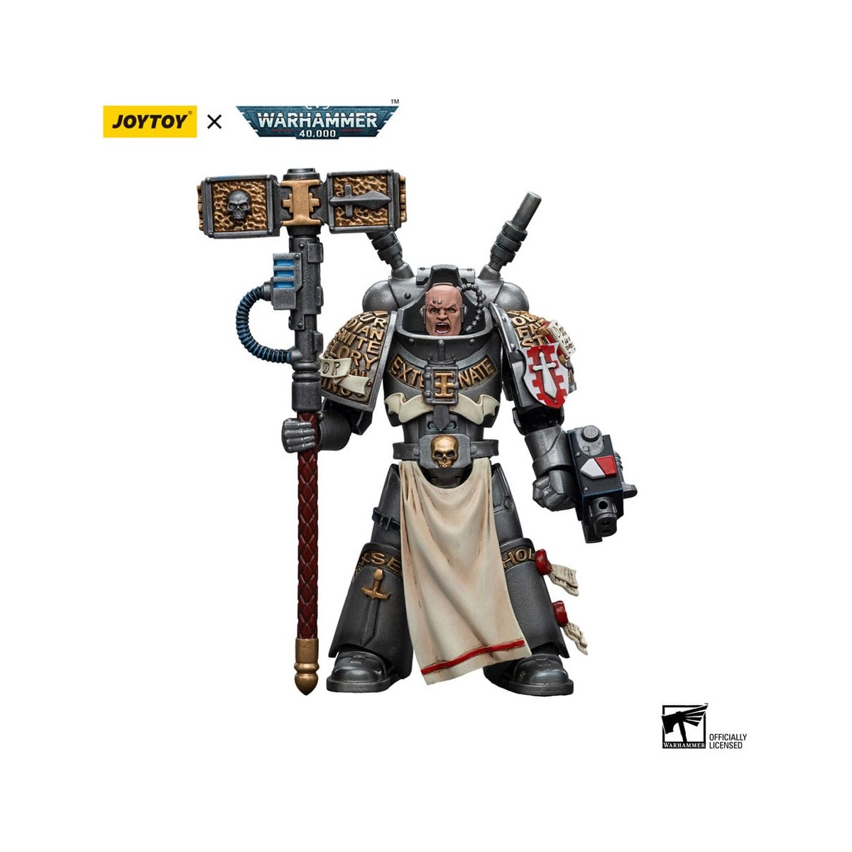 JoyToy Space Marines - Grey Knights - Interceptor Squad Justicar 1/18 - Warhammer 40K