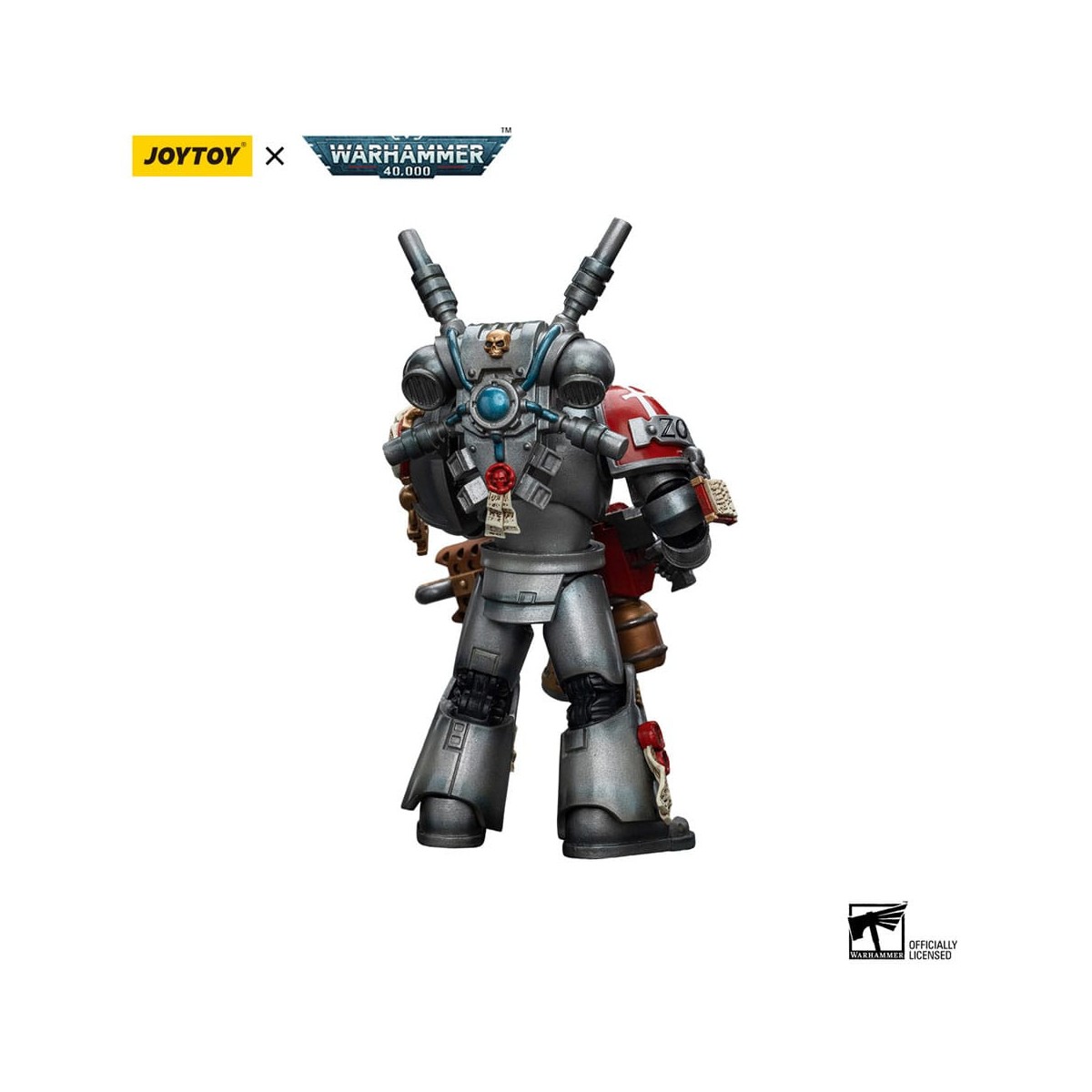 JoyToy Space Marines - Grey Knights - Interceptor Squad Interceptor with Incinerator 1/18 - Warhammer 40K