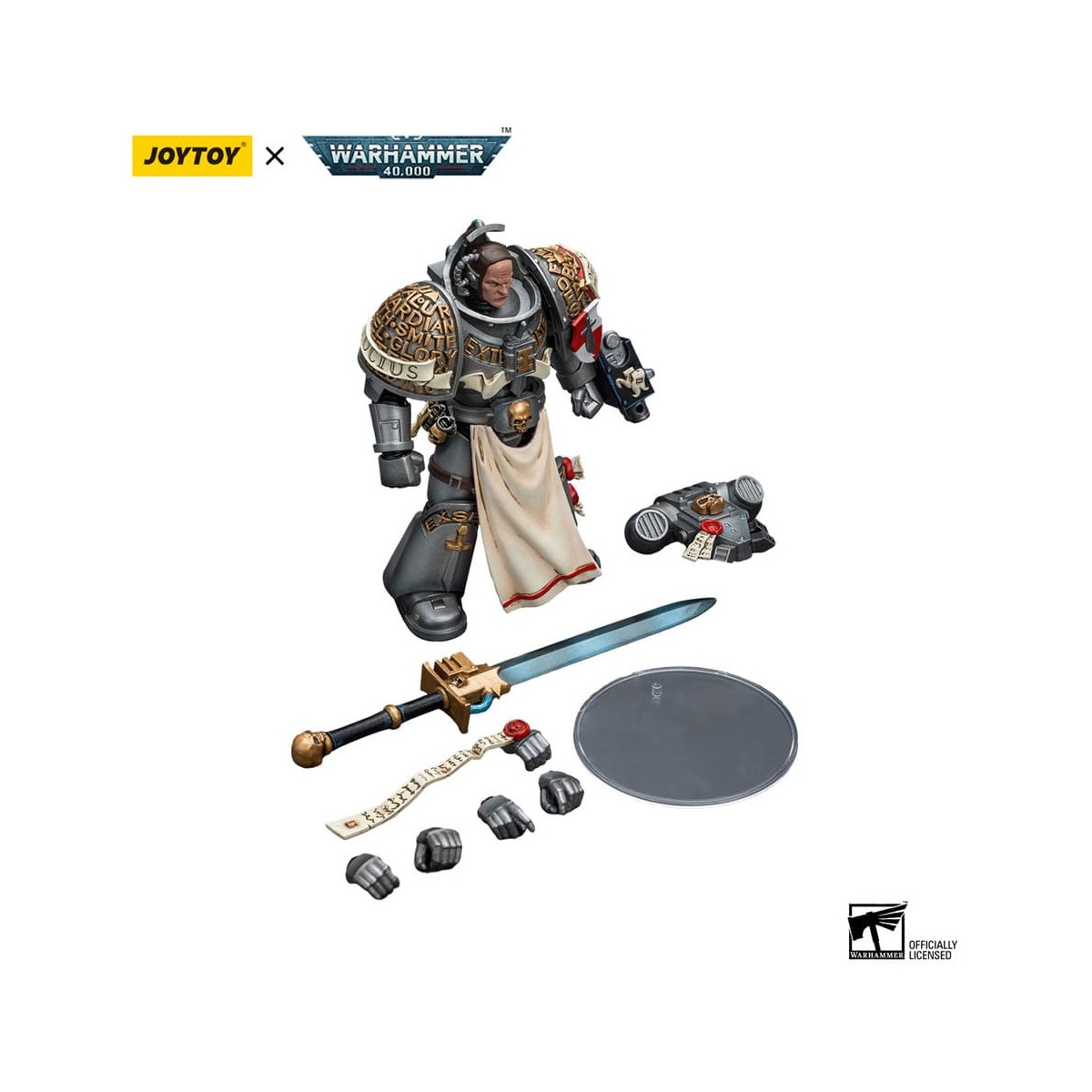JoyToy Space Marines - Grey Knights - Strike Squad Justicar 1/18 - Warhammer 40K