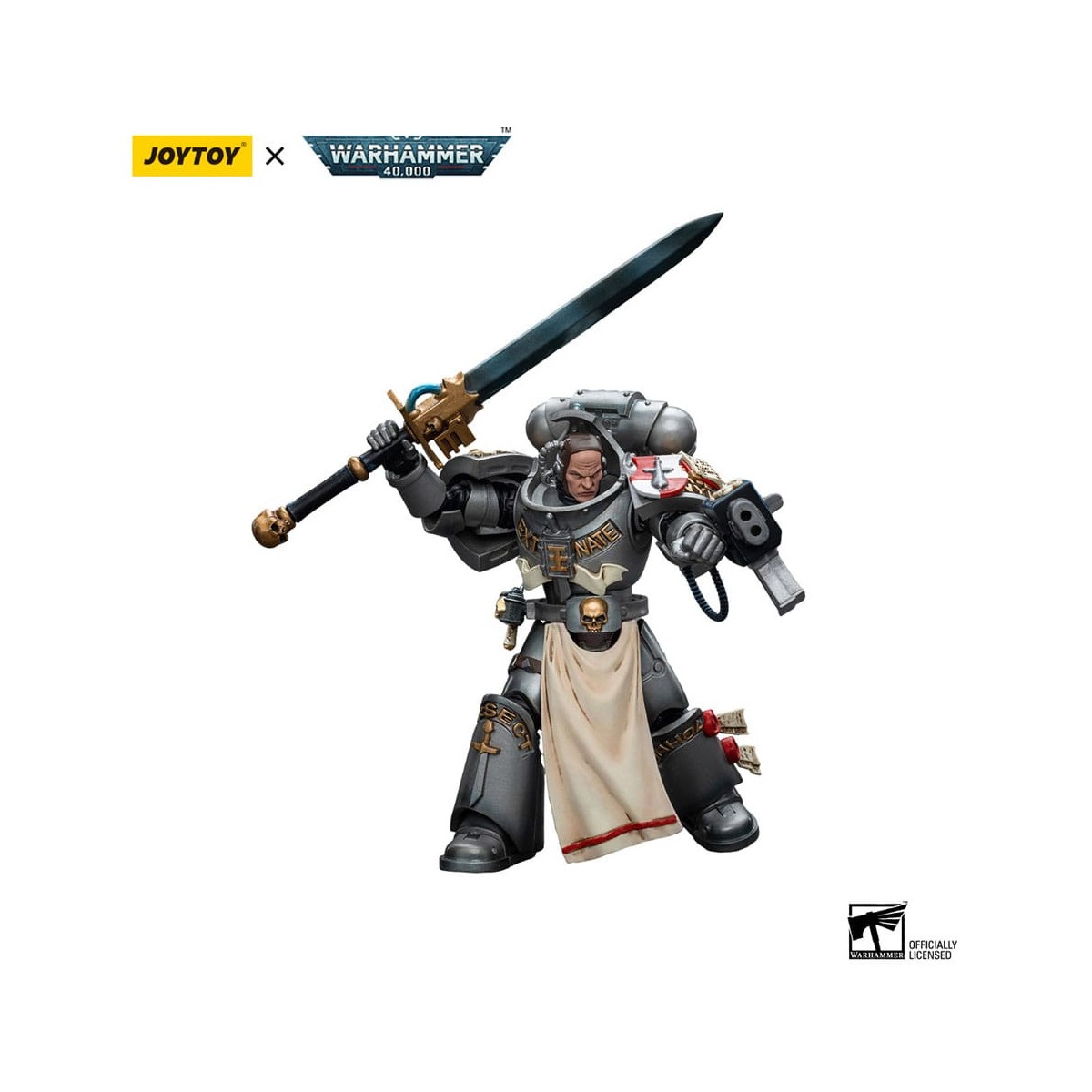 JoyToy Space Marines - Grey Knights - Strike Squad Justicar 1/18 - Warhammer 40K