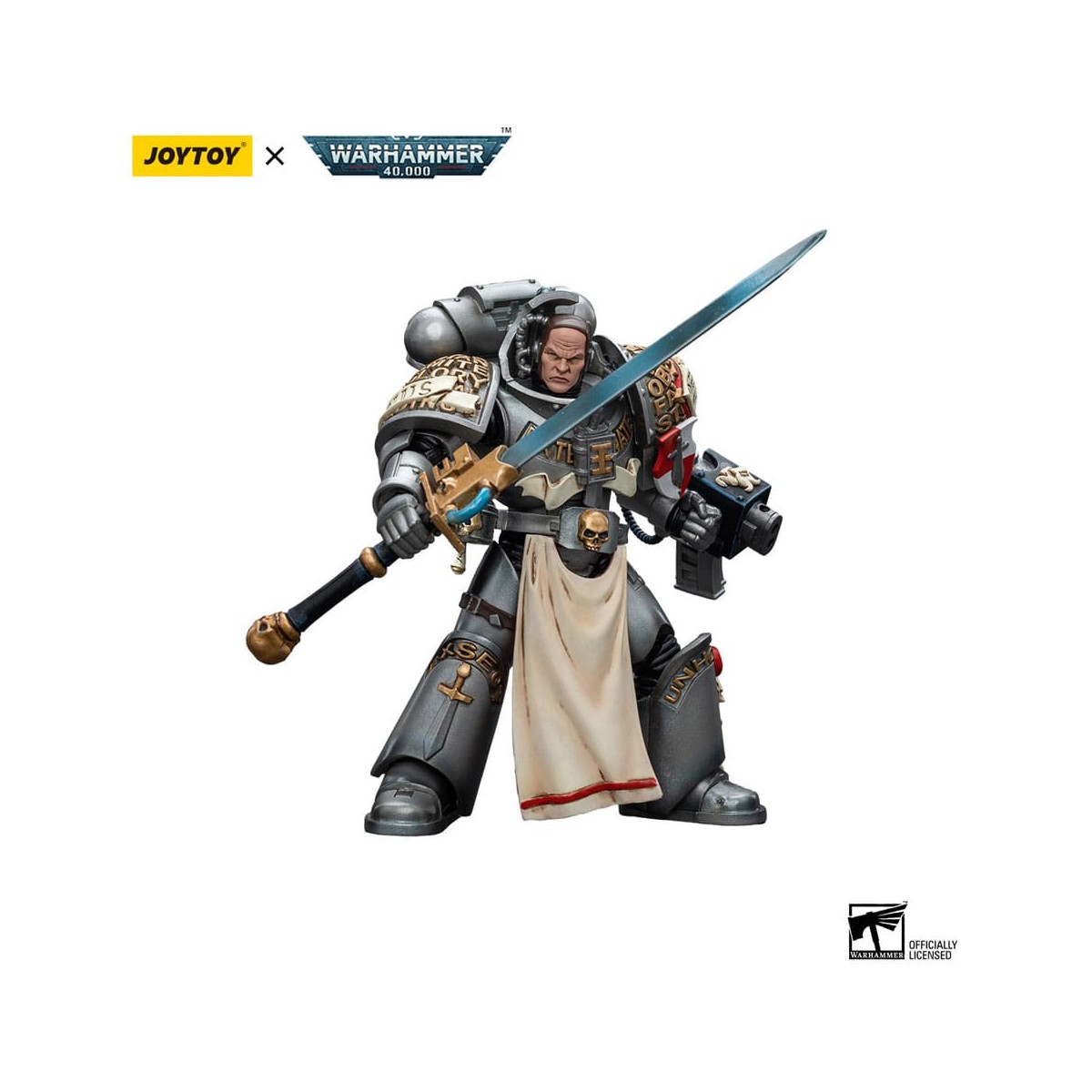 JoyToy Space Marines - Grey Knights - Strike Squad Justicar 1/18 - Warhammer 40K