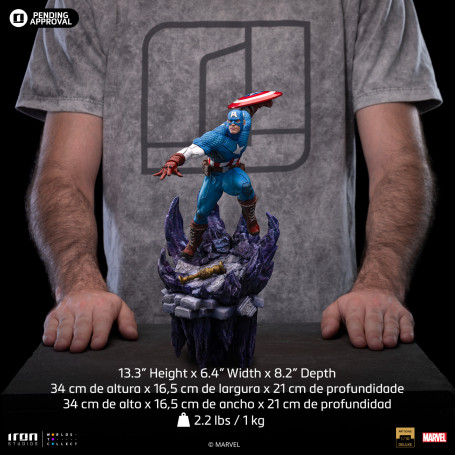Iron Studios Marvel - Captain America - Deluxe Art Scale 1/10