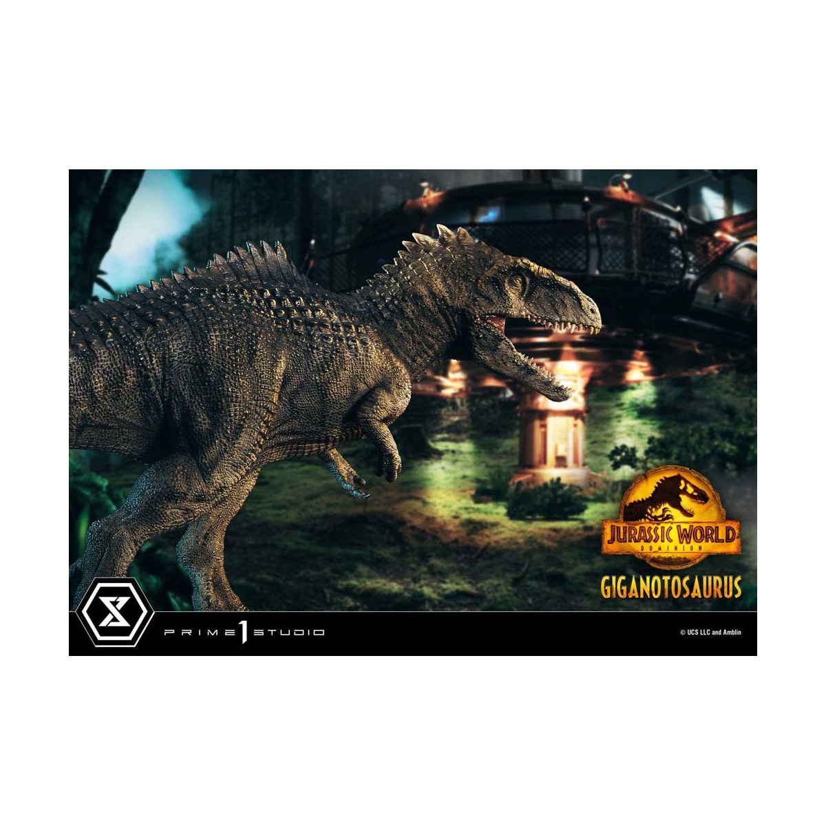 Prime 1 Studio - Jurassic World: Die Welt danach - Giganotosaurus 1:38 Statue