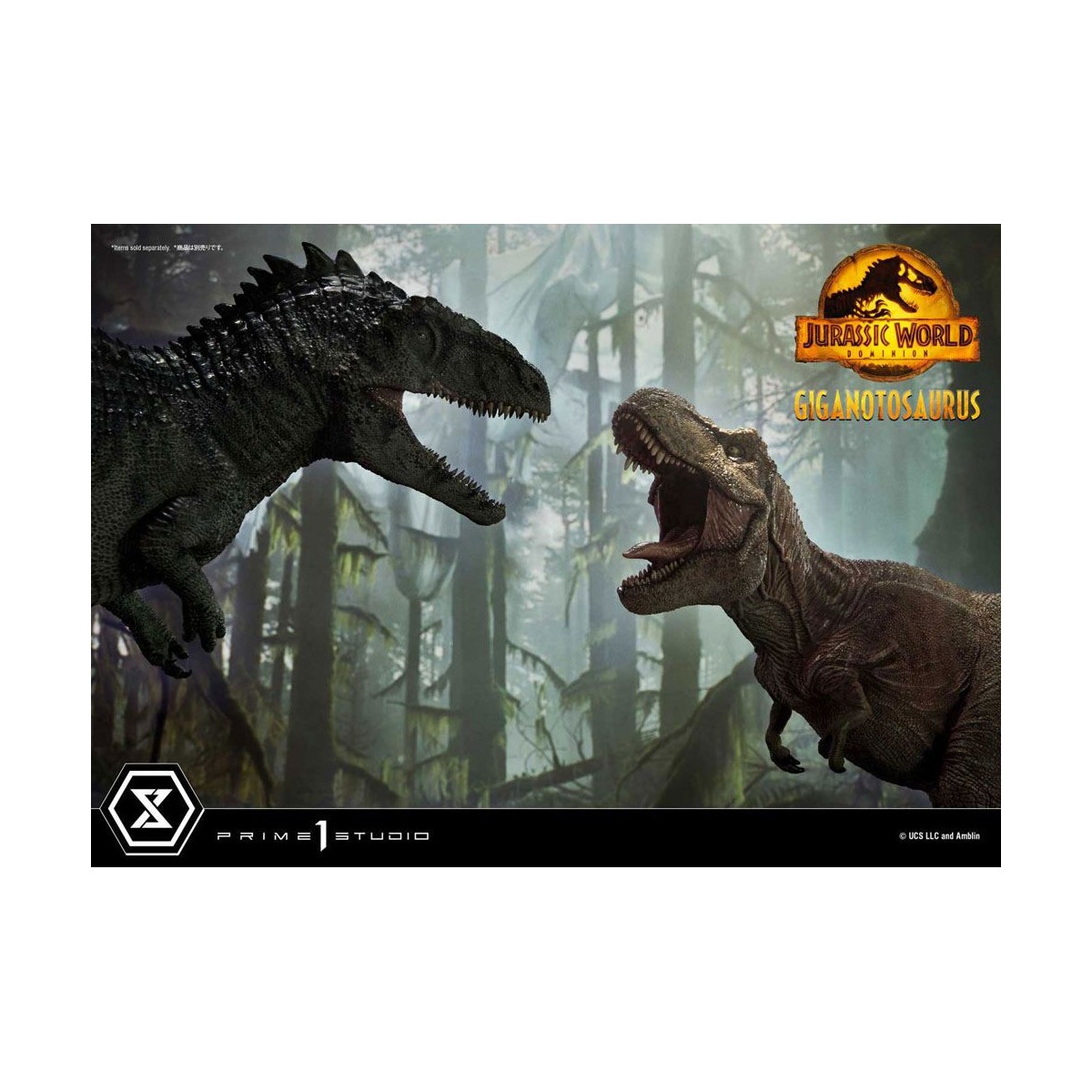 Prime 1 Studio - Jurassic World: Die Welt danach - Giganotosaurus 1:38 Statue