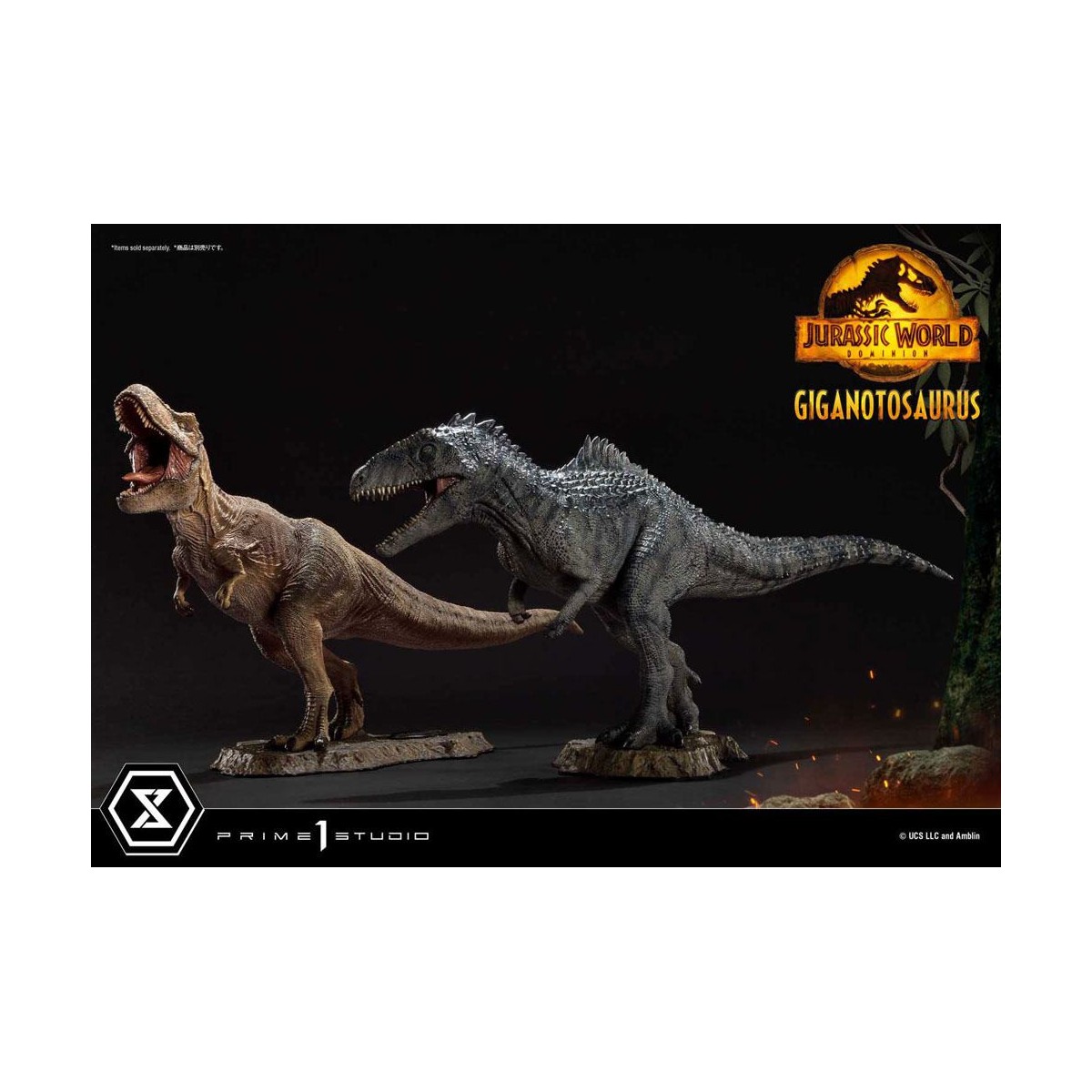 Prime 1 Studio - Jurassic World: Die Welt danach - Giganotosaurus 1:38 Statue