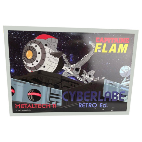 High Dream Metaltech 11 - Captain Flam - Captain Future - Cyberlabe Retro Edition - Future Comet