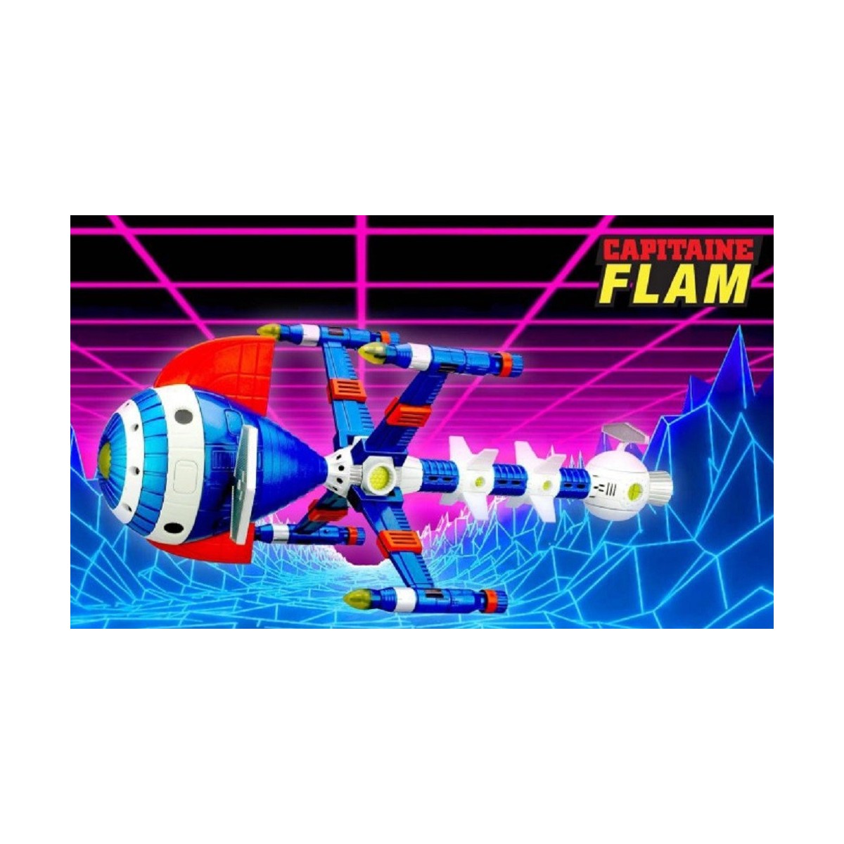 High Dream Metaltech 11 - Captain Flam - Captain Future - Cyberlabe Retro Edition - Future Comet