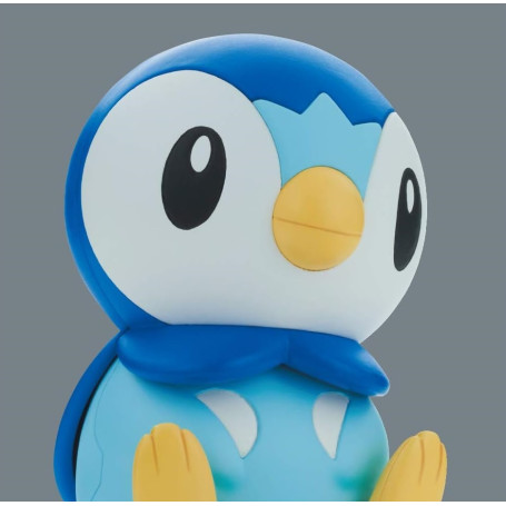 Bandai - Pokepla 06 -TIPLOUF Model Kit Pokemon - Piplup - Pochama