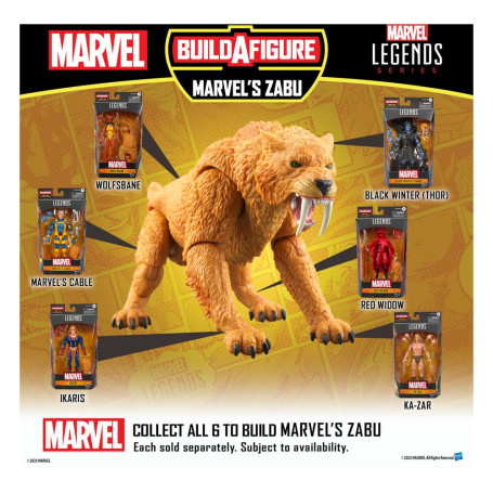 Marvel Legends X-Men- Cable - Zabu Wave