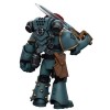 JoyToy Space Marines - Sons of Horus - MKIV Tactical Squad Sergeant with Power Fist 1/18 - Warhammer 40K