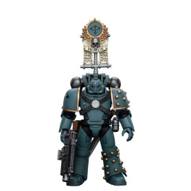 JoyToy Space Marines - Sons of Horus - MKIV Tactical Squad Legionary with Legion Vexilla 1/18 - Warhammer 40K