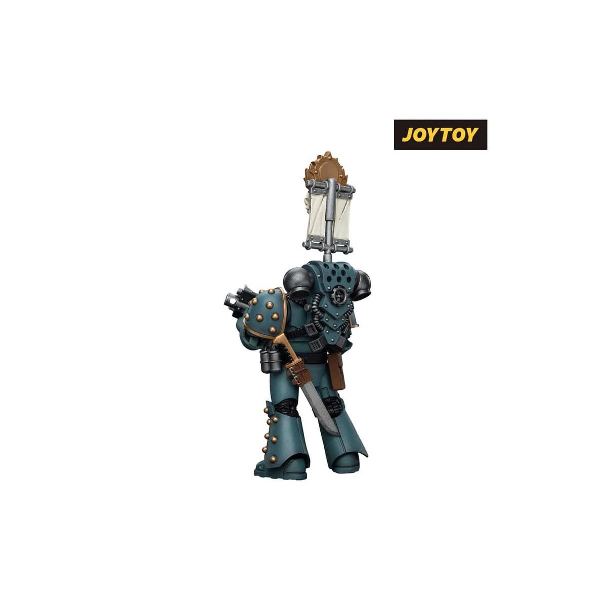 JoyToy Space Marines - Sons of Horus - MKIV Tactical Squad Legionary with Legion Vexilla 1/18 - Warhammer 40K