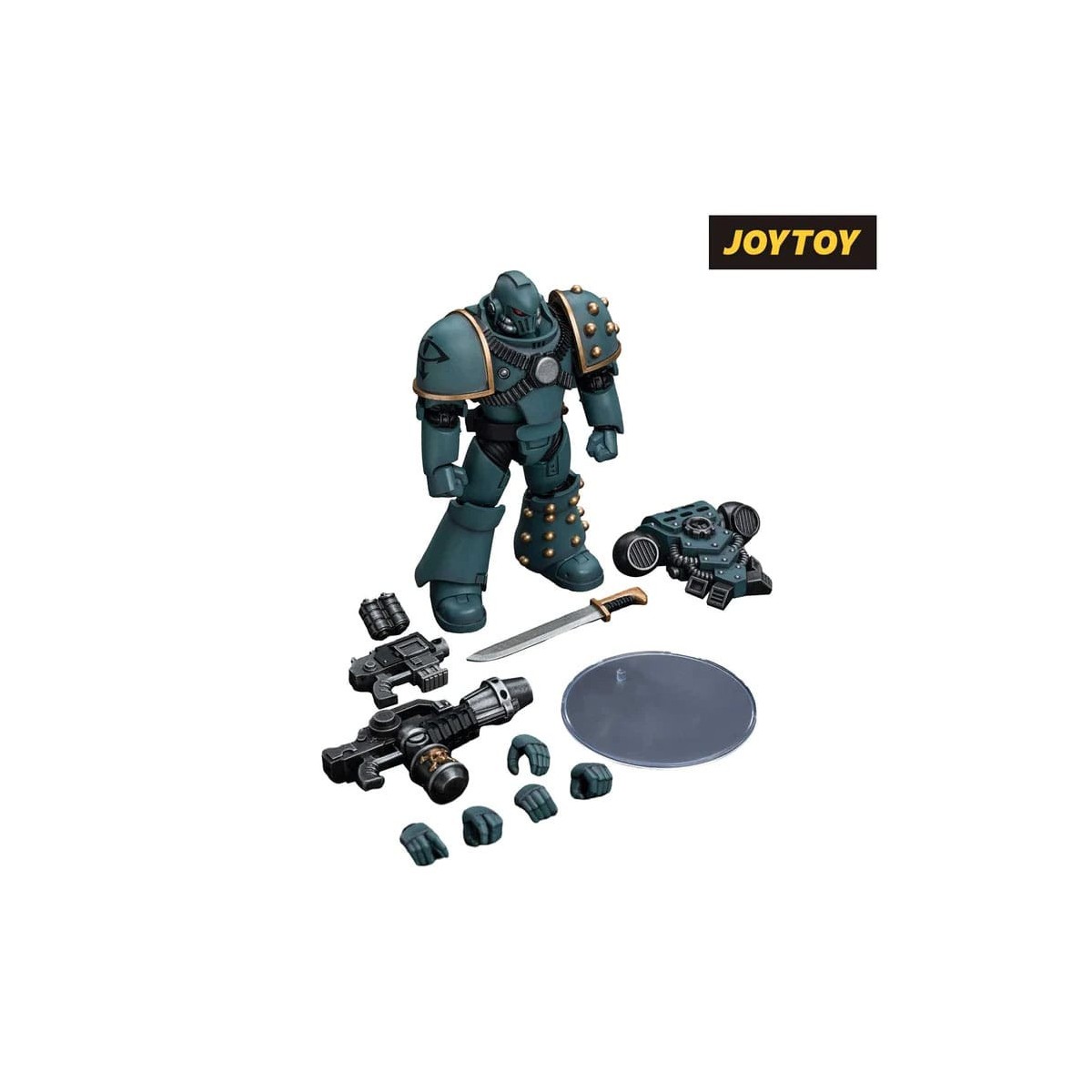 JoyToy Space Marines - Sons of Horus - MKIV Tactical Squad Legionary with Flamer 1/18 - Warhammer 40K