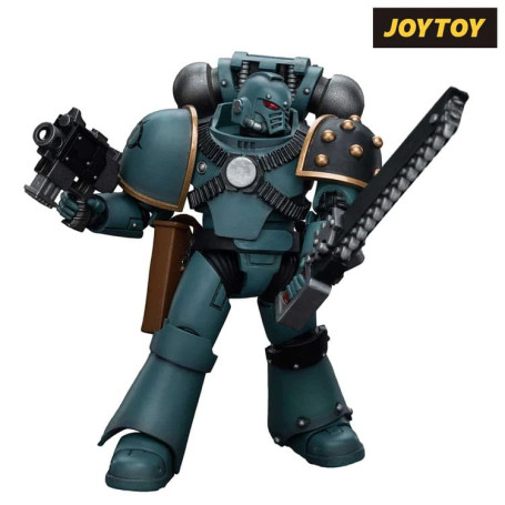JoyToy Space Marines - Sons of Horus - MKIV Tactical Squad Legionary with Bolter 1/18 - Warhammer 40K