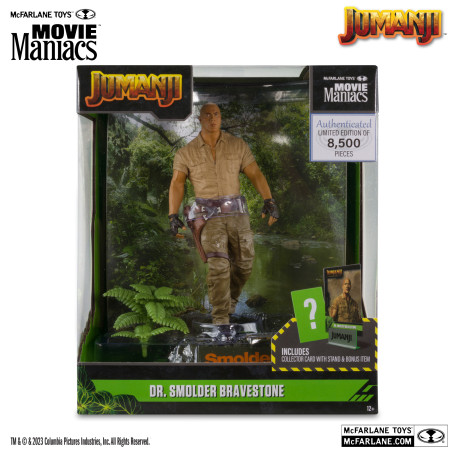 Mc Farlane - Jumanji: The Next Level Dr. Smolder Bravestone - Movie Maniacs