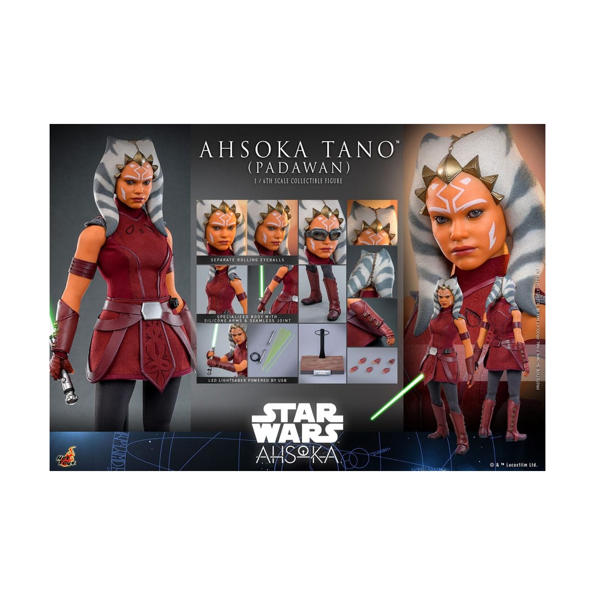 Hot Toys Star Wars - AHSOKA - Ahsoka Tano (Padawan) - 1/6