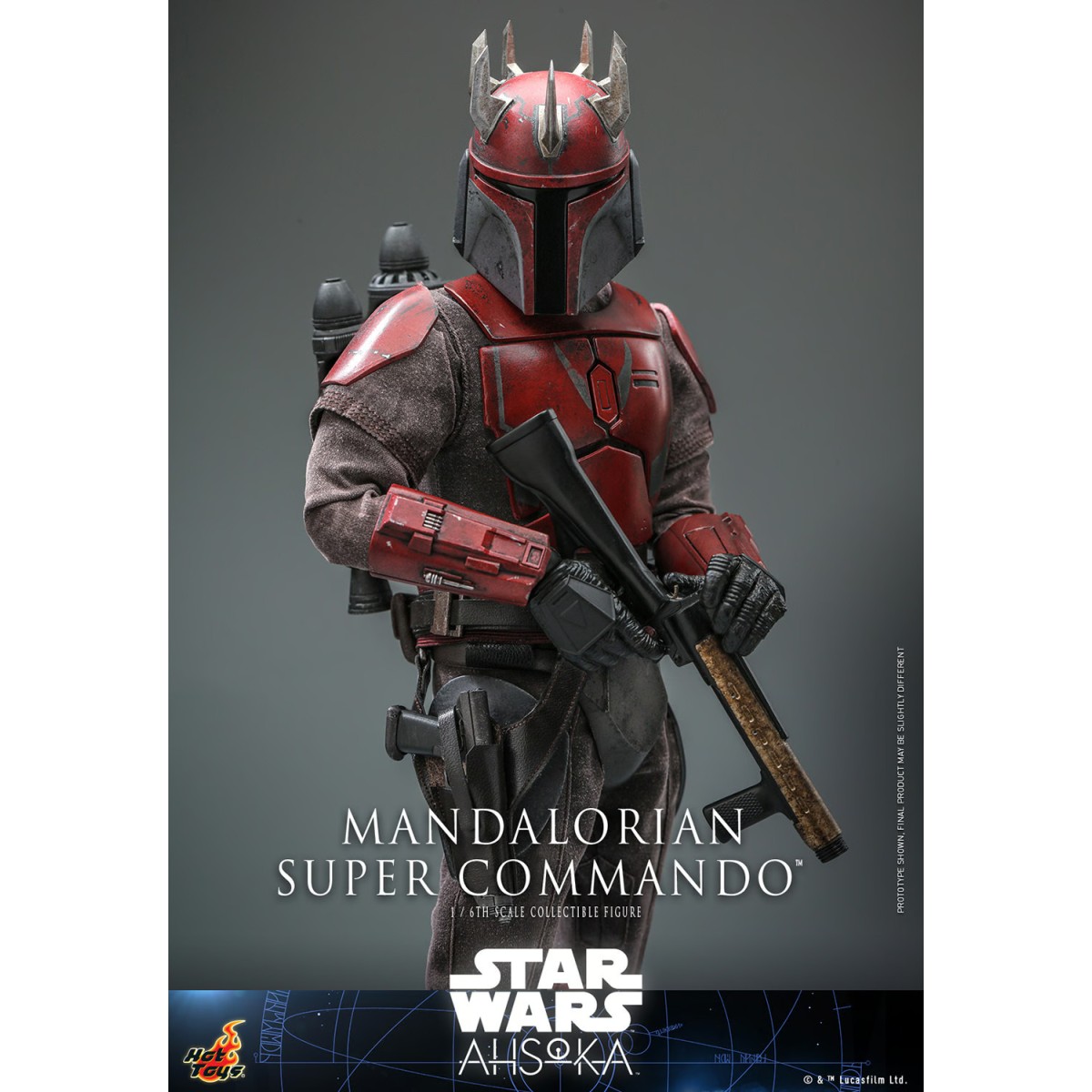 Hot Toys Star Wars - AHSOKA - Mandalorian Super Commando - 1/6